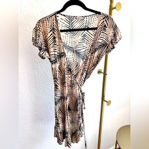 Billabong palm wrap dress